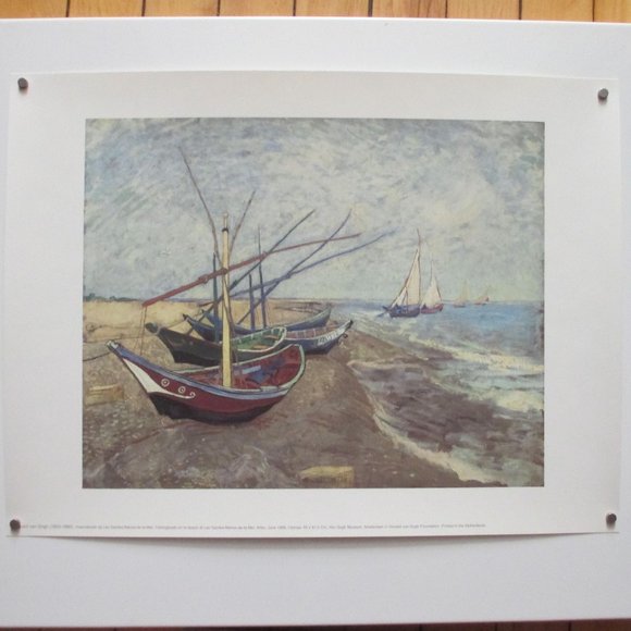 3 Van Gogh Quality Print Reproductions, Van Gogh Museum, Netherlands - Picture 6 of 14
